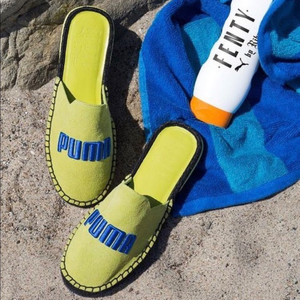 Fenty X Puma Espadrilles. Never worn. New with box